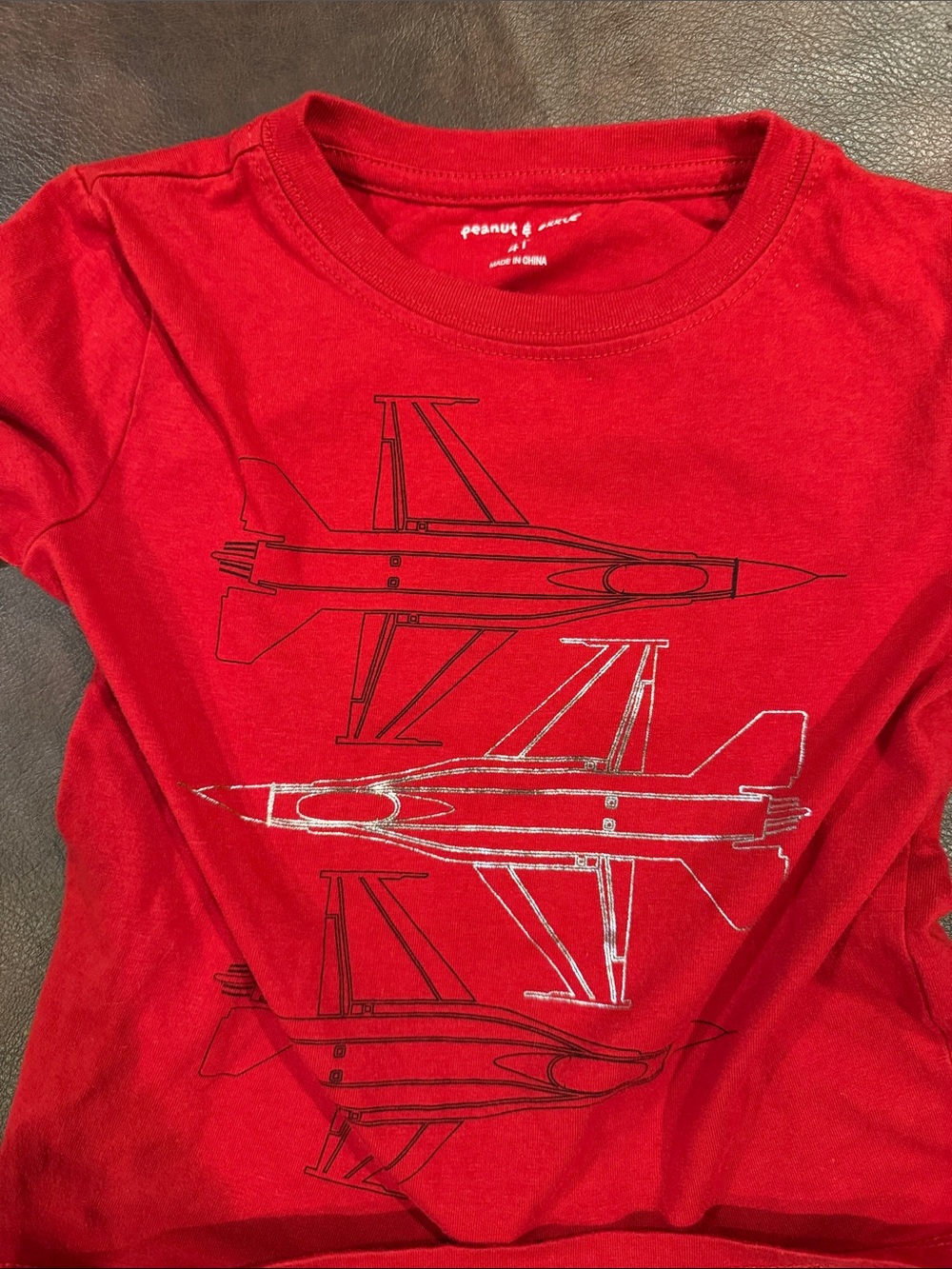 Red Kids' Graphic Jet Tee